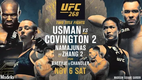 Foto: Twitter oficial de UFC.