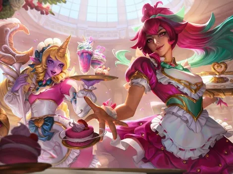 Primer vistazo a la nueva línea de aspectos Cafe Cutie en League of Legends