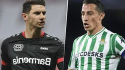 Bayer Leverkusen vs. Real Betis por la UEFA Europa League. (Fotos: Getty Images).
