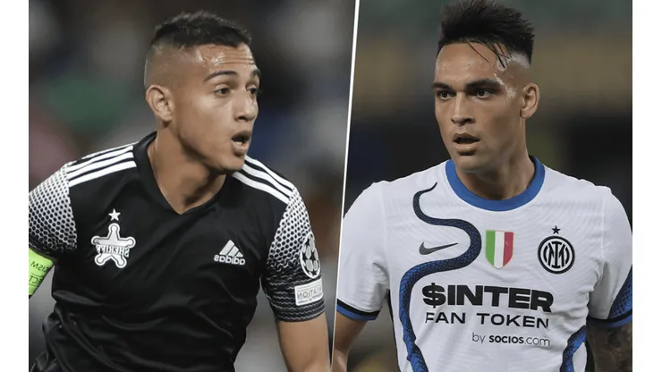 Sheriff Tiraspol e Inter se enfrentan por la Champions League (Fotos: Getty).