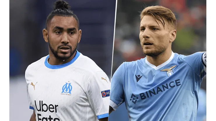 Olympique de Marsella vs. Lazio por la UEFA Europa League. (Fotos: Getty Images).