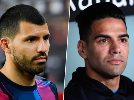 De goleador a goleador: el mensaje de Falcao para el Kun Agüero