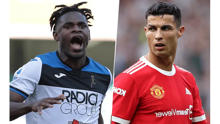 Atalanta y Manchester United se enfrentan por la Champions League (Fotos: Getty).