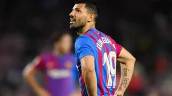 Kun Agüero estará de baja en Barcelona.