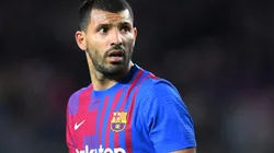 Sergio Agüero, delantero del Barcelona.