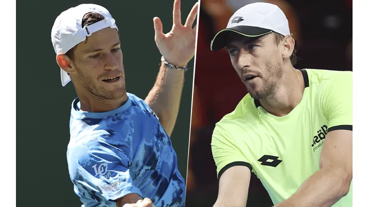 Diego Schwartzman vs. John Millman. (Fotos: Getty Images),