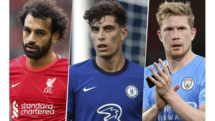 Tabla de posiciones de la Premier League de Inglaterra. (Fotos: Getty Images).