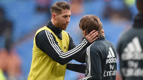 Sergio Ramos y Luka Modric en Real Madrid.