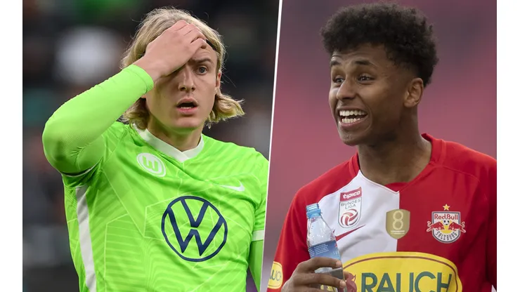Wolfsburgo y Salzburgo se enfrentan por la Champions League (Fotos: Getty).
