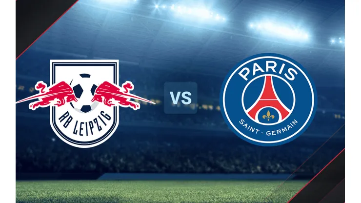 Leipzig y PSG se enfrentan por la Champions League.