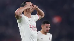 Zlatan Ibrahimovic, autor de un gol para Milan.