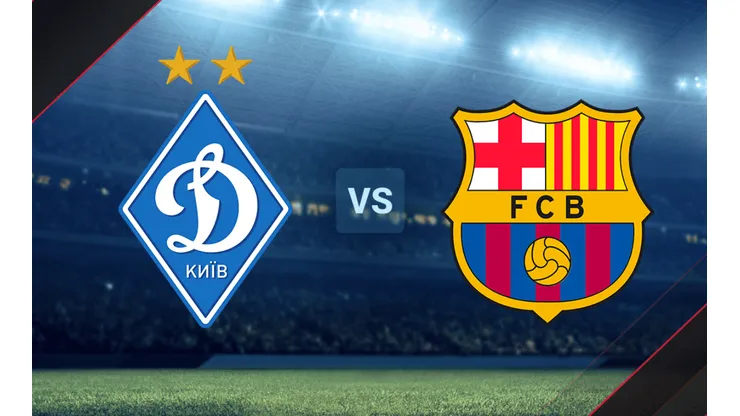 Dinamo Kiev y Barcelona se enfrentan por la Champions League.
