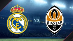 Real Madrid y Shakhtar se enfrentan por la Champions League.
