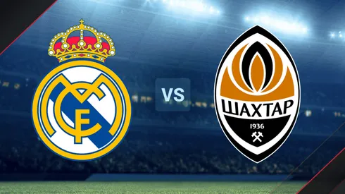 Real Madrid y Shakhtar se enfrentan por la Champions League.
