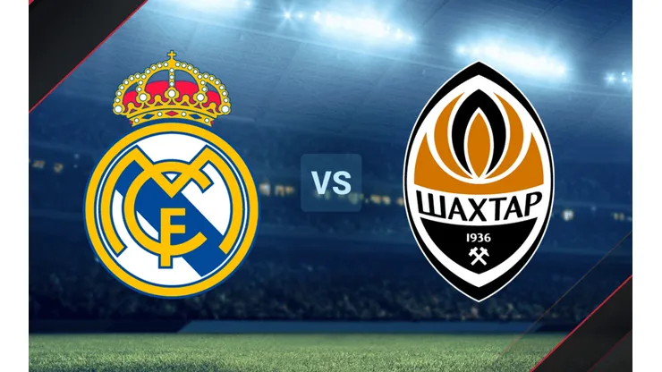 Real Madrid y Shakhtar se enfrentan por la Champions League.