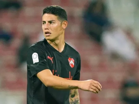 El mensaje de James Rodríguez tras el golpe en la costilla