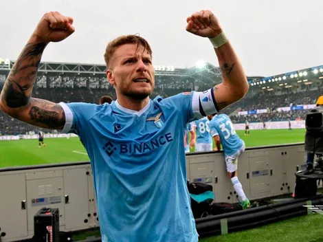 Ciro Immobile igualó el histórico récord goleador de la Lazio