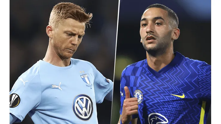 Malmö vs. Chelsea por la UEFA Champions League. (Fotos: Getty Images).