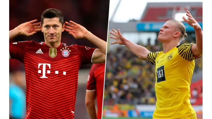 Robert Lewandowski, Erling Haaland