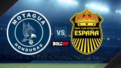Motagua vs. Real España por la Liga Nacional de Honduras.