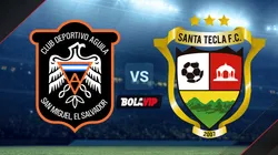 Águila vs. Santa Tecla por la Liga Mayor de El Salvador.