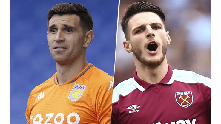 Aston Villa vs. West Ham por la Premier League (Foto: Getty Images).