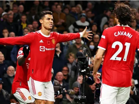 Sobrevive Solskjaer: conexión Cristiano-Cavani liquida a Tottenham