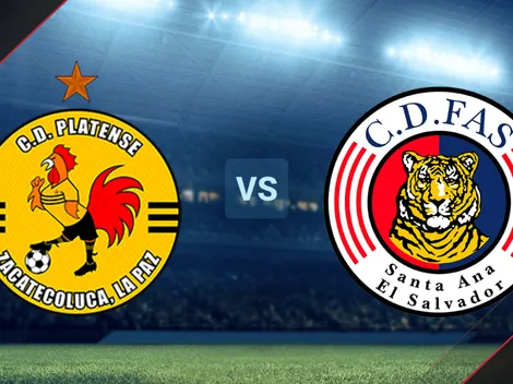 Platense vs. FAS EN VIVO por la Liga Mayor de El Salvador | Hora, canal de TV y minuto a minuto