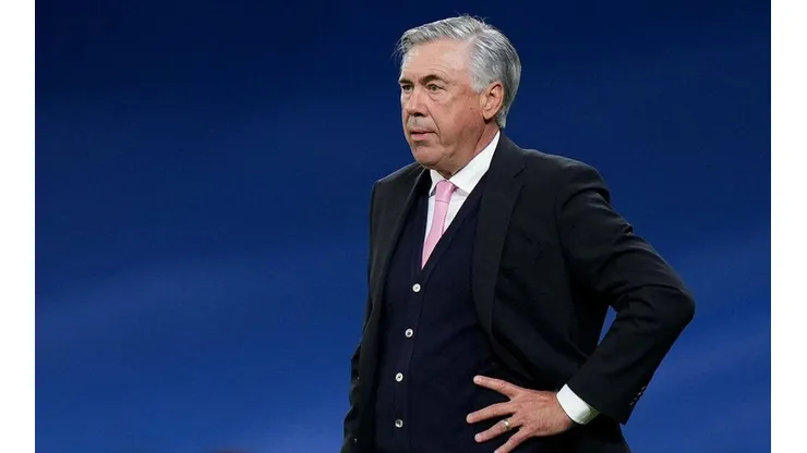 Ancelotti, entrenador de Real Madrid.