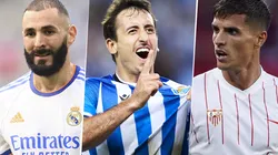 Tabla de posiciones de La Liga de España. (Fotos: Getty Images).