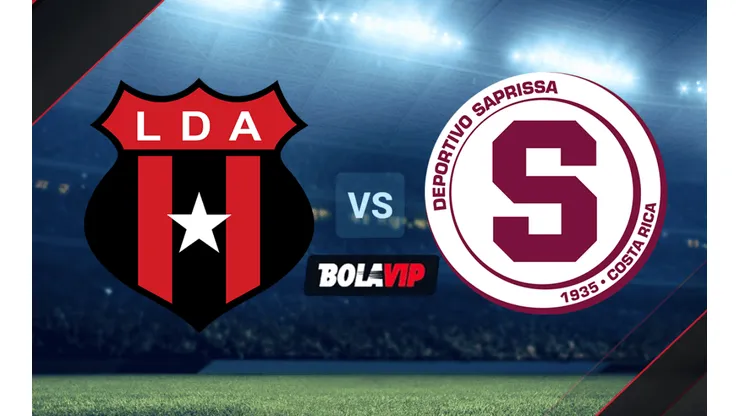 Alajuelense vs. Saprissa por la Liga Promerica de Costa Rica.