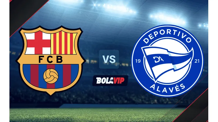 Barcelona vs. Deportivo Alavés por La Liga de España.