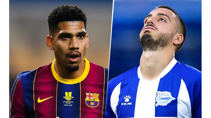 Barcelona y Alavés se enfrentan por La Liga (Fotos: Getty).