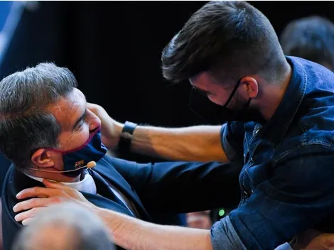 Reunión entre Laporta y los jugadores de Barcelona