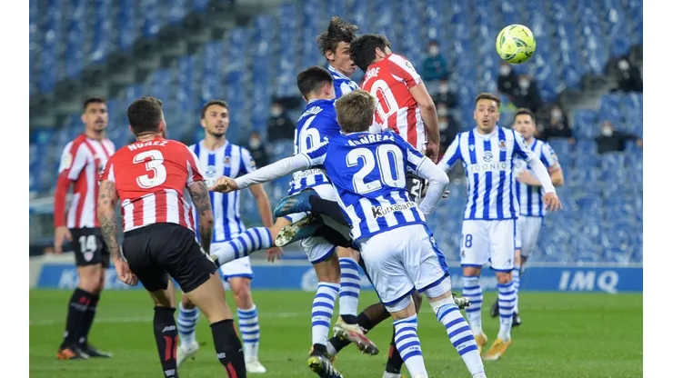 Imágenes del último Real Sociedad vs. Athletic de Bilbao.