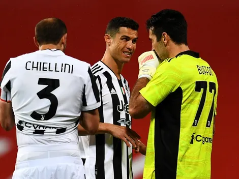 Chiellini: "Me siento honrado de haber jugado con Cristiano"