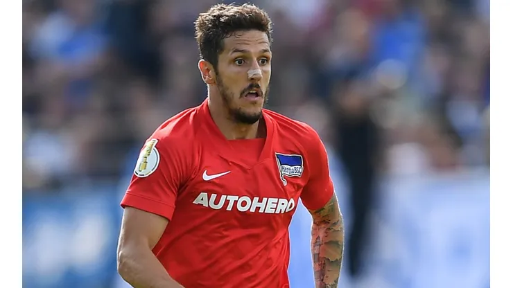 Stefan Jopvetic, delantero del Hertha de Berlin.