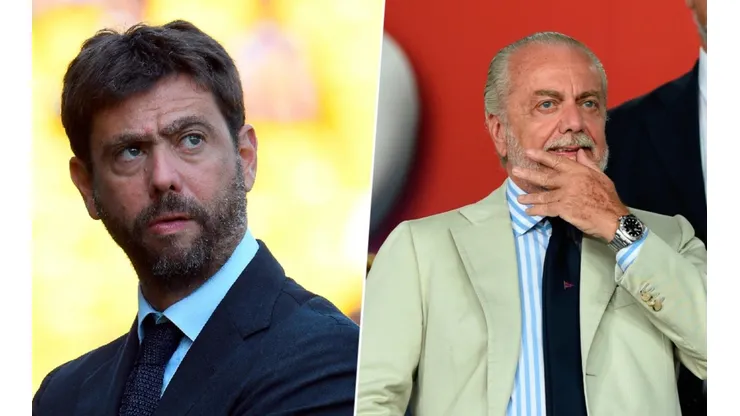 Andrea Agnelli y Aurelio de Laurentiis