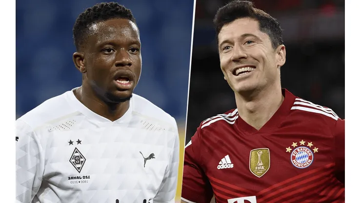 Borussia Mönchengladbach vs. Bayern Múnich por la Copa de Alemania. (Fotos: Getty Images).
