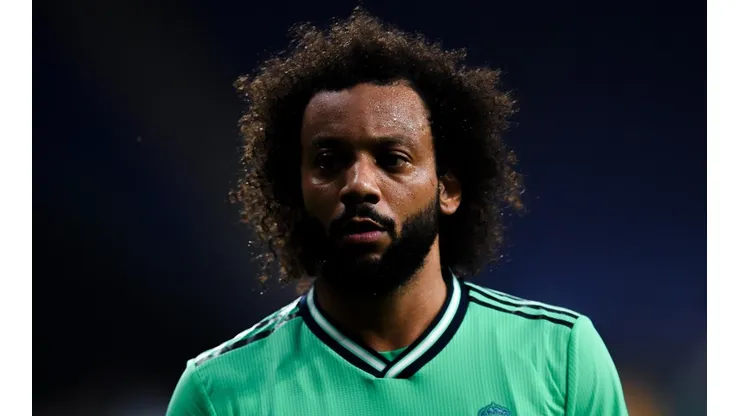 Marcelo, en sus últimos meses con Real Madrid.
