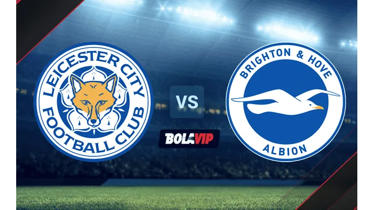 Leicester City vs. Brighton por la Copa de la Liga de Inglaterra.