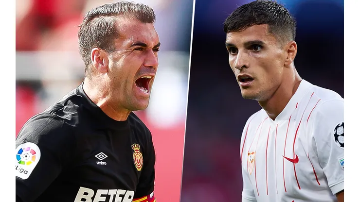 Mallorca y Sevilla se enfrentan por La Liga (Fotos: Getty).