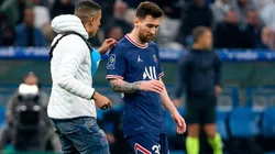 Encuentro del intruso con Messi