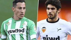 Real Betis vs. Valencia por La Liga de España. (Fotos: Getty Images).