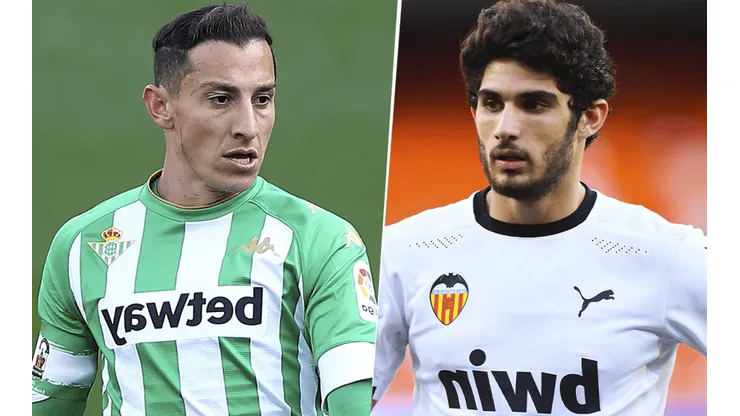 Real Betis vs. Valencia por La Liga de España. (Fotos: Getty Images).