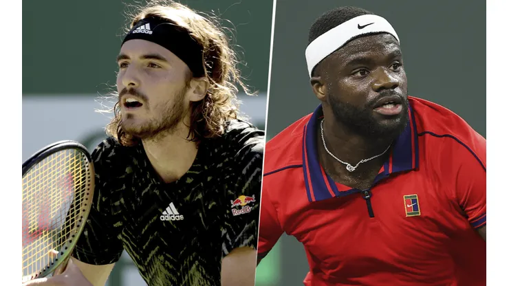 Stefanos Tsitsipas vs Frances Tiafoe por el ATP 500 de Viena (Foto: Getty Images).