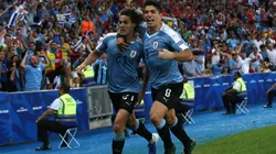 Edinson Cavani y Luis Suárez, las espadas de Uruguay.