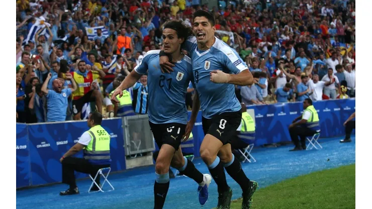 Edinson Cavani y Luis Suárez, las espadas de Uruguay.