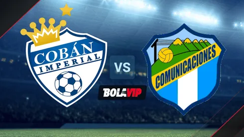 Cobán Imperial vs. Comunicaciones por la Liga Nacional de Guatemala.