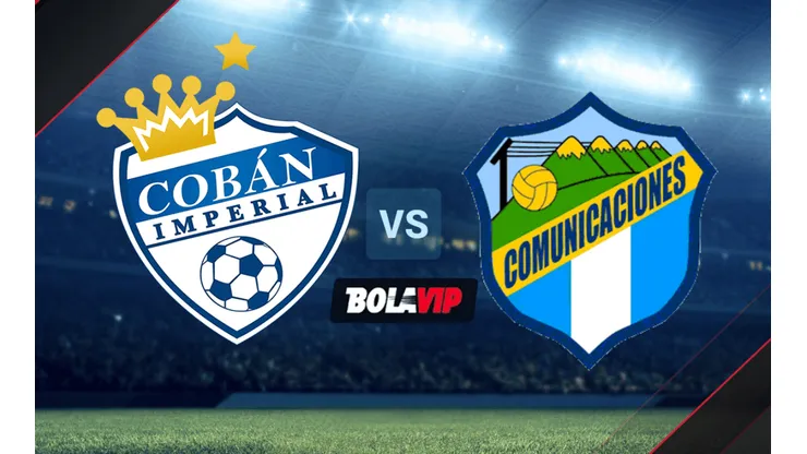Cobán Imperial vs. Comunicaciones por la Liga Nacional de Guatemala.